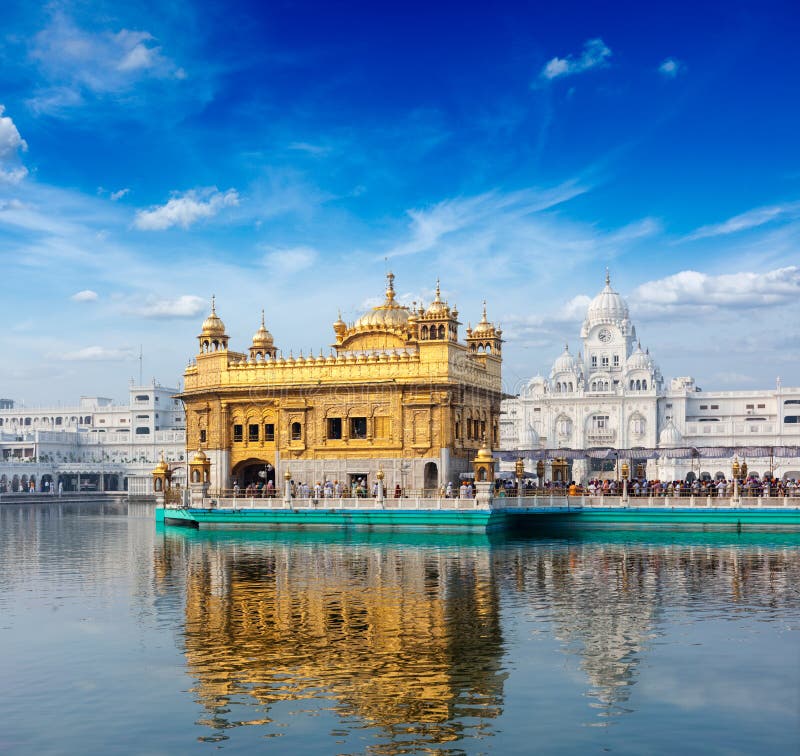 Χρυσός ναός, Amritsar στοκ εικόνες