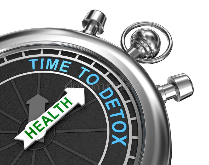 Χρόνος στο detox, έννοια ελεύθερη απεικόνιση δικαιώματος Χρόνος στο detox, έννοια ελεύθερη απεικόνιση δικαιώματος