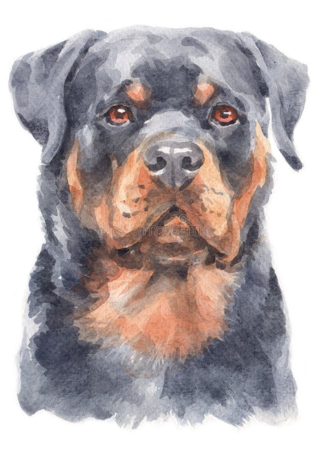 The colour and markings of a Rottweiler are very distinctive. According to the FCI Standard a Rottweiler is always `black with clearly defined markings of a rich tan on the cheeks, muzzle, throat, chest and legs, as well as over both eyes and under the base of the tail`. The colour and markings of a Rottweiler are very distinctive. According to the FCI Standard a Rottweiler is always `black with clearly defined markings of a rich tan on the cheeks, muzzle, throat, chest and legs, as well as over both eyes and under the base of the tail`