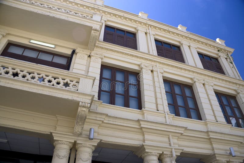 χτίζοντας πόλη κληρονομιά&s στοκ εικόνα