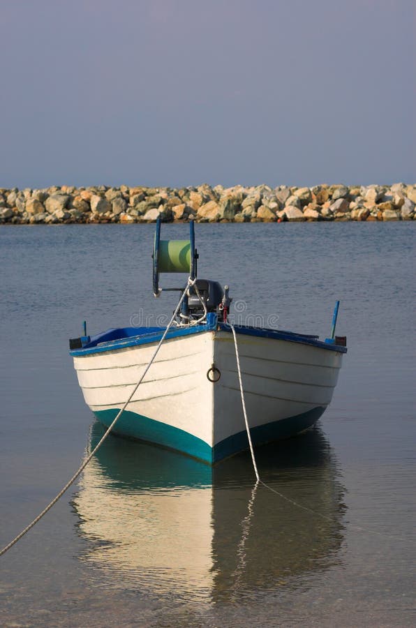 ψαράς βαρκών στοκ εικόνα με δικαίωμα ελεύθερης χρήσης