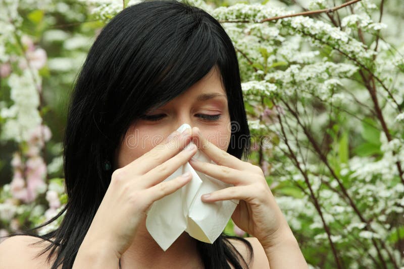 όμορφη sneeze γυναίκα στοκ φωτογραφίες όμορφη sneeze γυναίκα στοκ φωτογραφίες