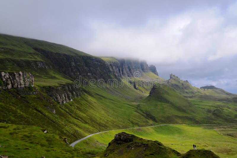 Όμορφη άποψη του Quiraing στοκ φωτογραφίες Όμορφη άποψη του Quiraing στοκ φωτογραφίες