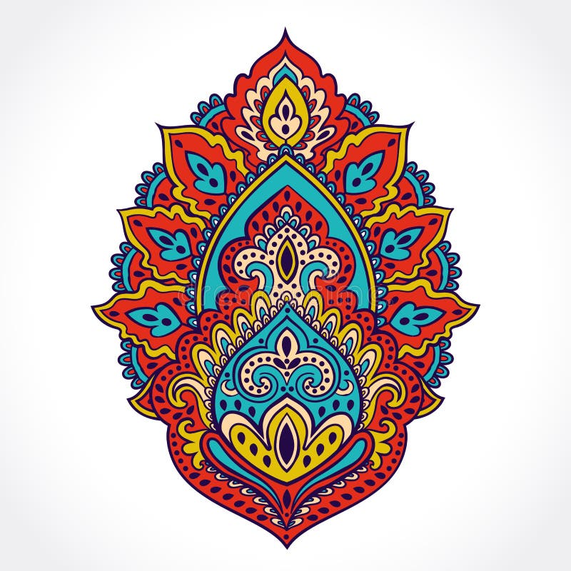 Όμορφη ινδική floral διακόσμηση Εθνικό Mandala Henna δερματοστιξία s απεικόνιση αποθεμάτων Όμορφη ινδική floral διακόσμηση Εθνικό Mandala Henna δερματοστιξία s απεικόνιση αποθεμάτων