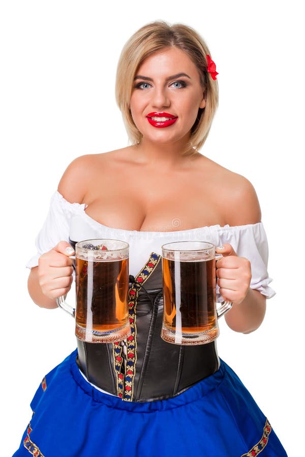 Όμορφο νέο ξανθό κορίτσι της πιό oktoberfest μπύρας stein στοκ φωτογραφία με δικαίωμα ελεύθερης χρήσης Όμορφο νέο ξανθό κορίτσι της πιό oktoberfest μπύρας stein στοκ φωτογραφία με δικαίωμα ελεύθερης χρήσης