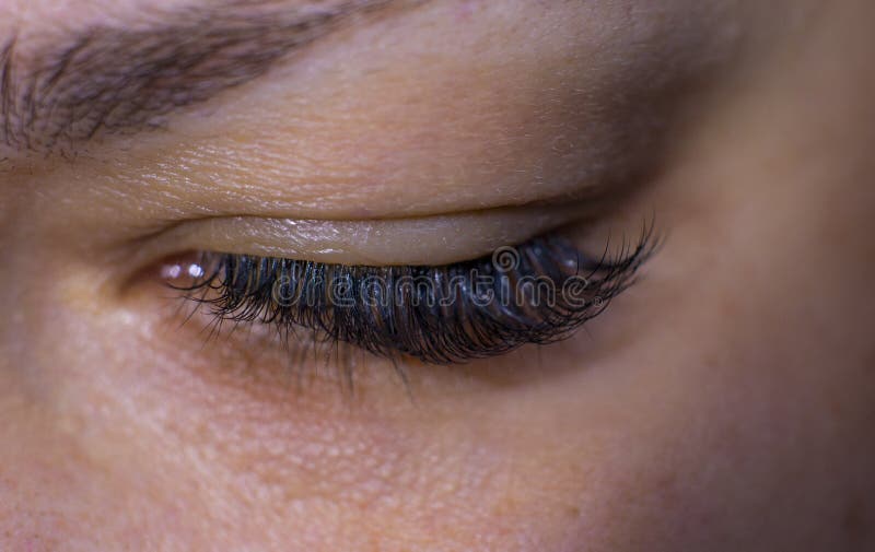 Όμορφων γυναικών eyelashes στοκ εικόνες Όμορφων γυναικών eyelashes στοκ εικόνες