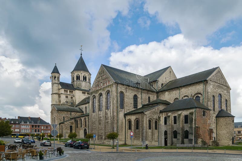 Аббатство Nivelles, Бельгия стоковая фотография rf Аббатство Nivelles, Бельгия стоковая фотография rf