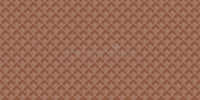 абстрактная wafer 3d seampleant pattern mocha mousse tone illustration. иллюстрация штока
