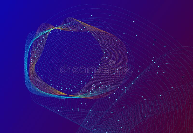 Абстрактная предпосылка на темно-синей предпосылке бесплатная иллюстрация Абстрактная предпосылка на темно-синей предпосылке бесплатная иллюстрация