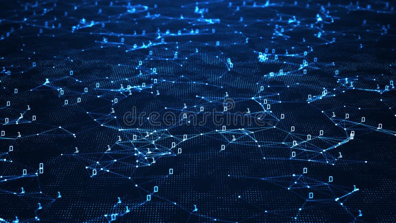 Абстрактная предпосылка цифровой технологии Искусственный интеллект и концепция машинного обучения иллюстрация штока Абстрактная предпосылка цифровой технологии Искусственный интеллект и концепция машинного обучения иллюстрация штока