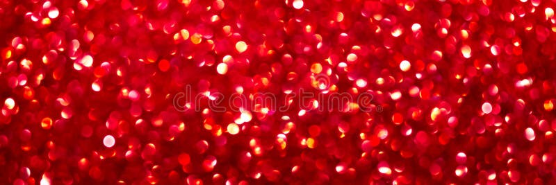 Абстрактная фон bokeh красного света для Нового Года пасхи xmas Валентина или специального мероприятия. Баннер стоковые изображения rf