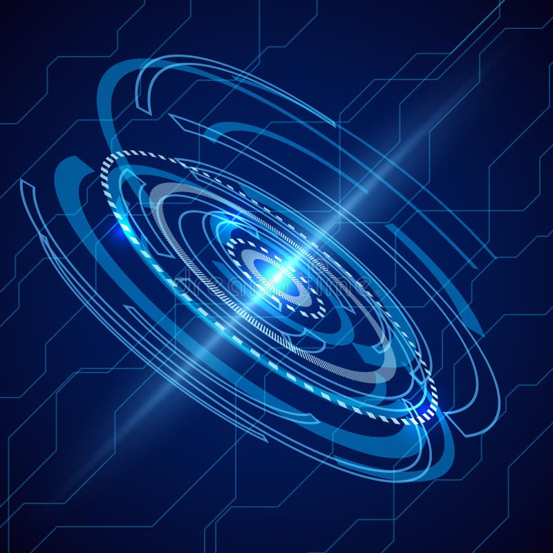 Абстрактные электрические телекоммуникации Вектор techno научной фантастики бесплатная иллюстрация Абстрактные электрические телекоммуникации Вектор techno научной фантастики бесплатная иллюстрация