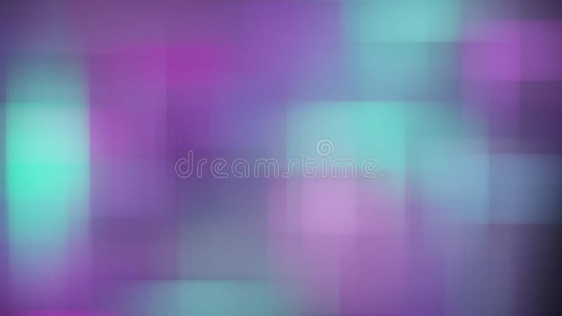 Абстрактный мягкий синий розовый квадратный сигнал bokeh с движущимися замедленным движением запачканных multicolor светлых утечек