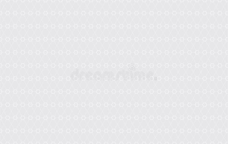 абстрактный серый фон с геометрическим шаблоном иллюстрация вектора