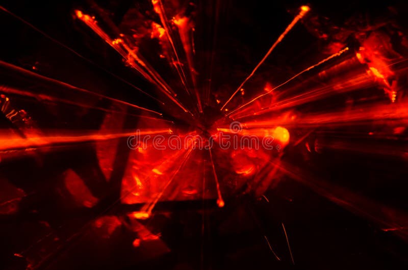 Abstract Red light burst zoom. Abstract Red light burst zoom