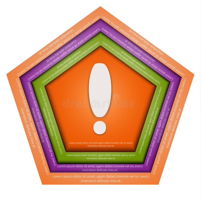 Абстрактный шестиугольник Шестиугольник нажатый в предпосылку, и имеет ...