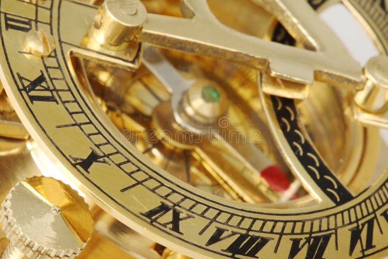 античный sundial компаса стоковая фотография rf античный sundial компаса стоковая фотография rf