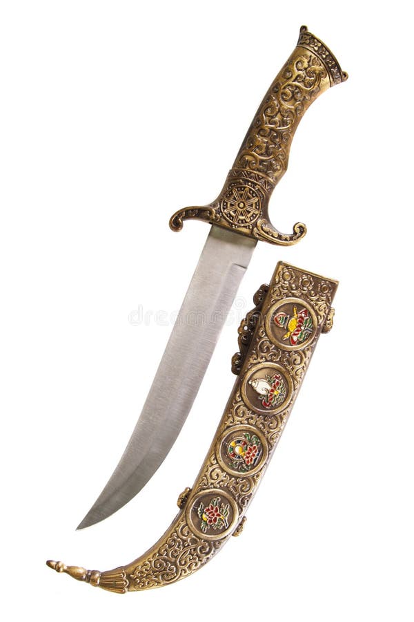 This is typical of the Arab dagger. This is typical of the Arab dagger