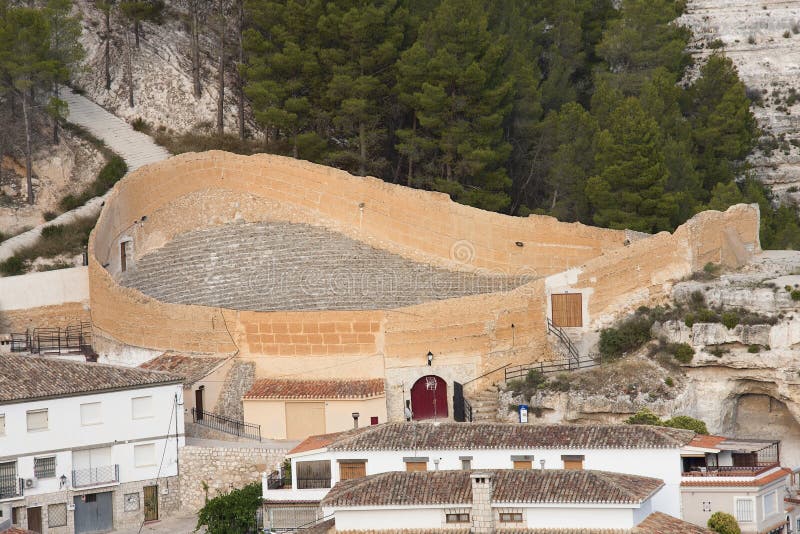 Арена del Alcala jucar стоковое фото rf Арена del Alcala jucar стоковое фото rf