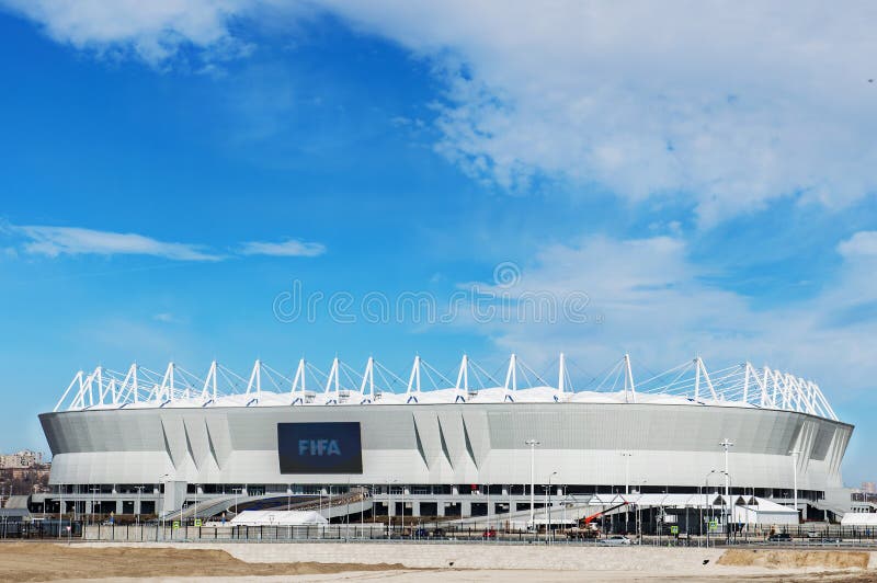 Арена Ростова футбольного стадиона Стадион для кубка мира 2018 ФИФА Россия, Rostov On Don