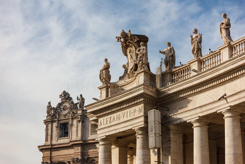 Базилика ` s St Peter стоковые фото Базилика ` s St Peter стоковые фото