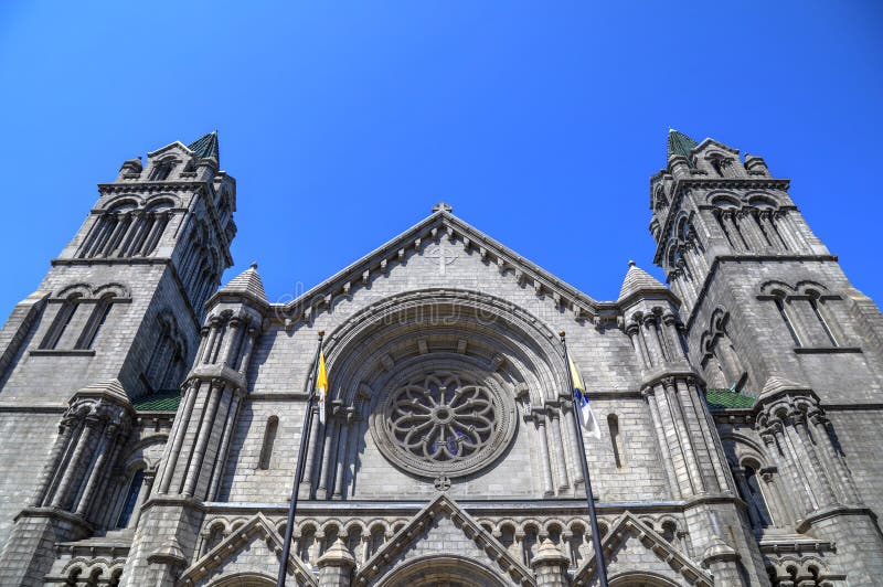 The Cathedral Basilica of Saint Louis on Lindell Boulevard in St. Louis, Missouri. The Cathedral Basilica of Saint Louis on Lindell Boulevard in St. Louis, Missouri.