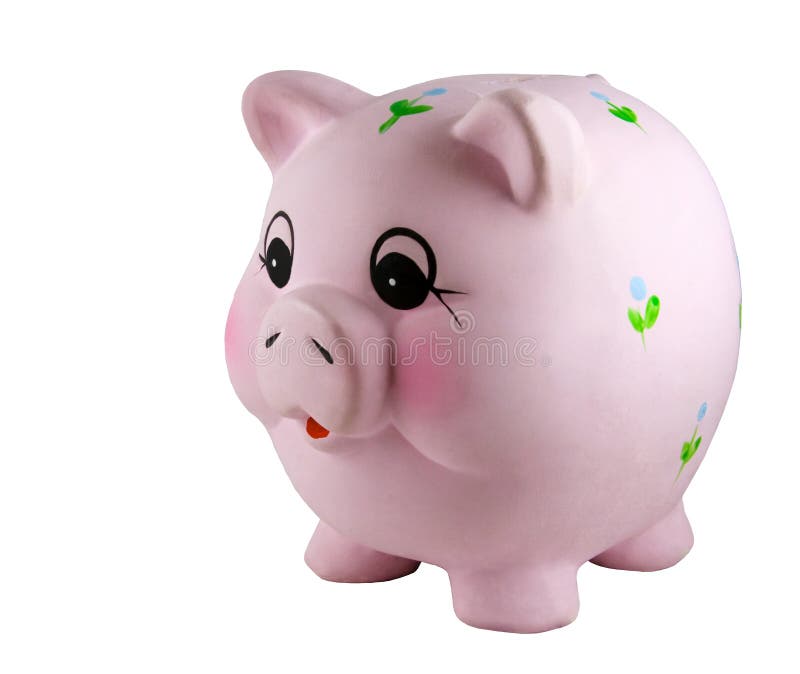 банк изолировал piggy стоковое изображение rf банк изолировал piggy стоковое изображение rf