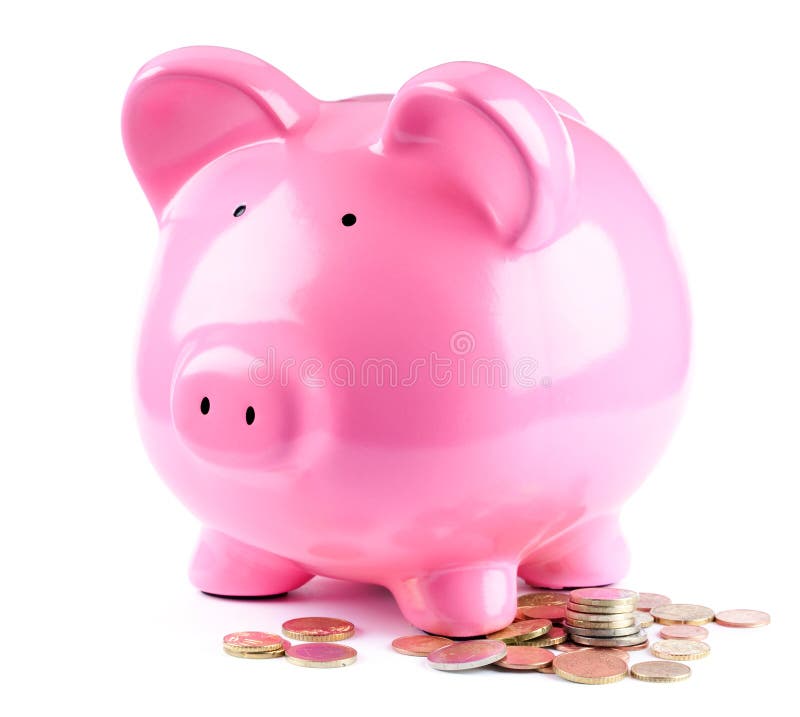 банк чеканит piggy стоковые изображения банк чеканит piggy стоковые изображения