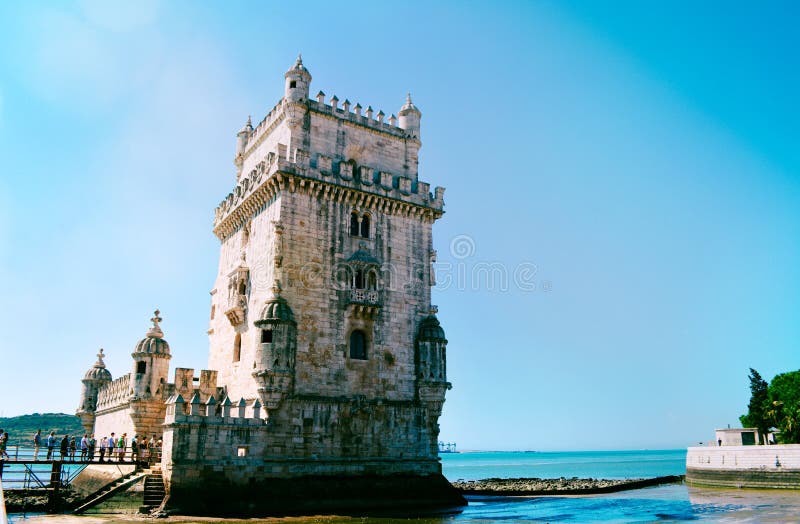 башня belem lisbon Португалии стоковые фото башня belem lisbon Португалии стоковые фото