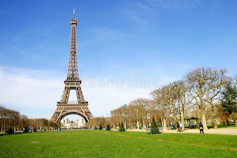 башня eiffel Франции paris города стоковые фотографии rf