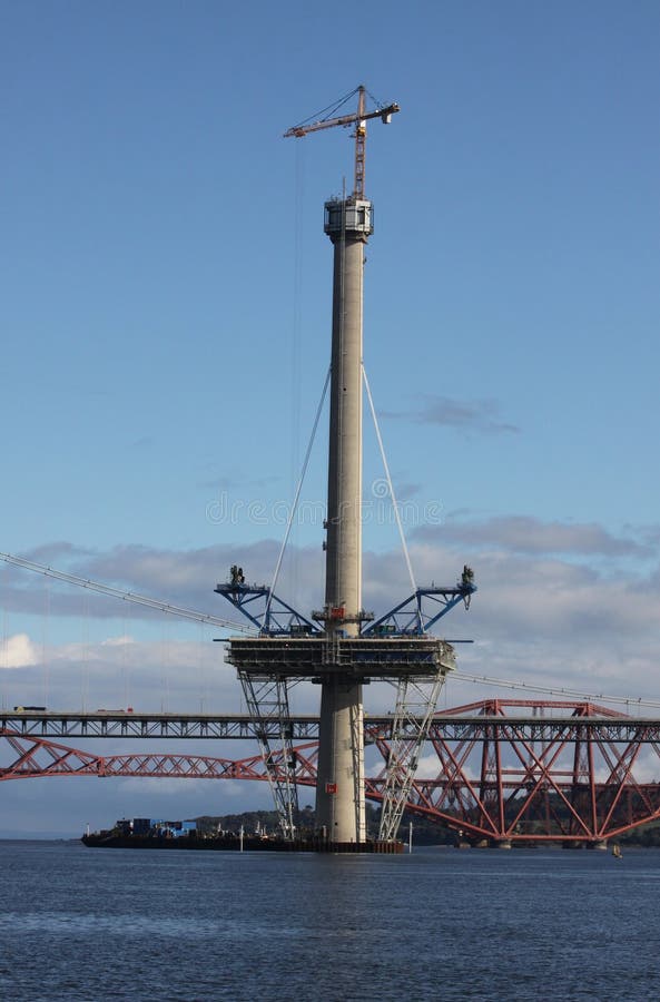 Башня скрещивания Queensferry стоковые изображения Башня скрещивания Queensferry стоковые изображения