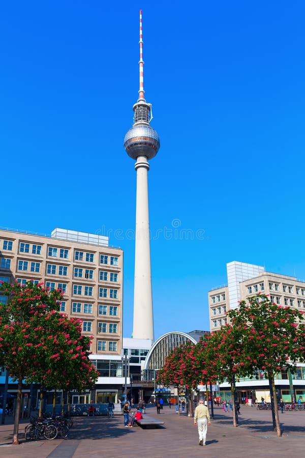 башня телевидения berlin Германии стоковые фото башня телевидения berlin Германии стоковые фото
