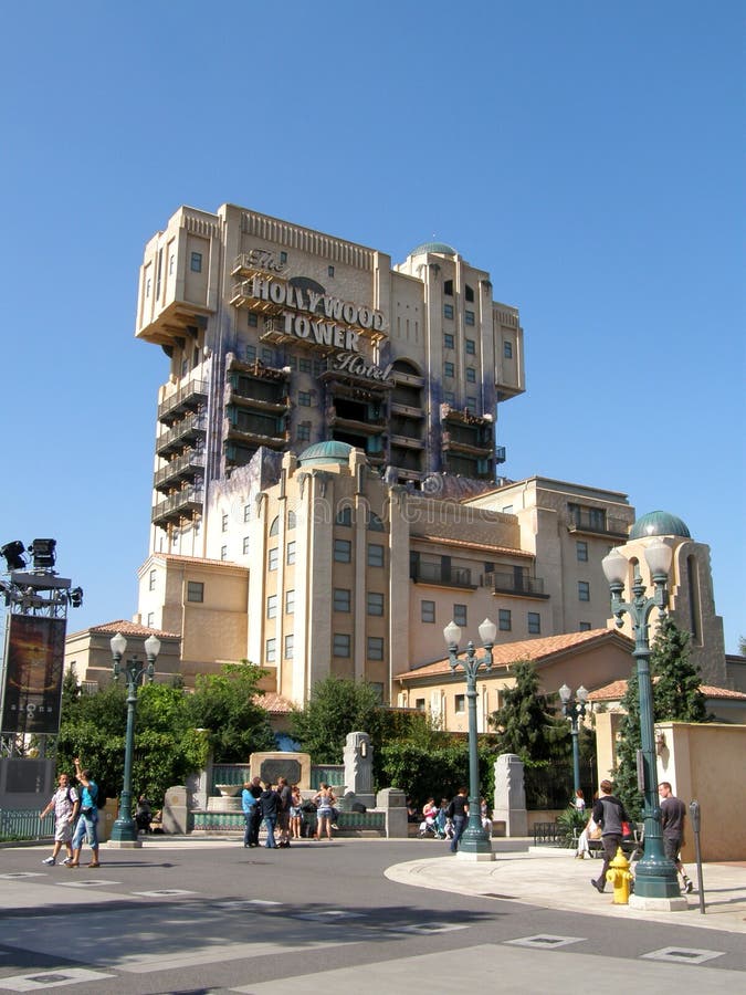 The Hollywood Tower of Terror at Disneyland Paris June 2011. The Hollywood Tower of Terror at Disneyland Paris June 2011