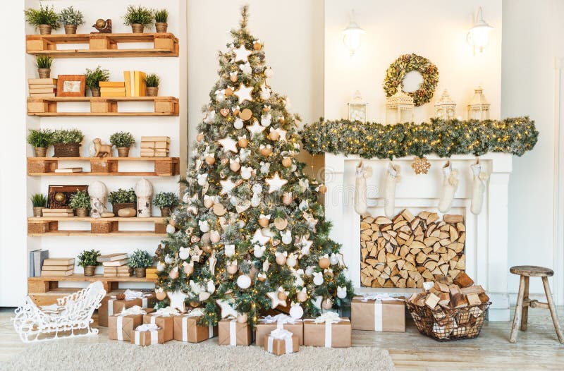 Christmas decor. Christmas tree decorations and holiday homes. Christmas decor. Christmas tree decorations and holiday homes