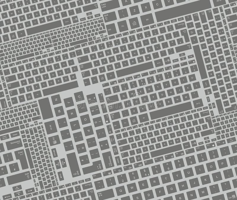 Безшовная картина с клавиатурой также вектор иллюстрации притяжки corel бесплатная иллюстрация Безшовная картина с клавиатурой также вектор иллюстрации притяжки corel бесплатная иллюстрация