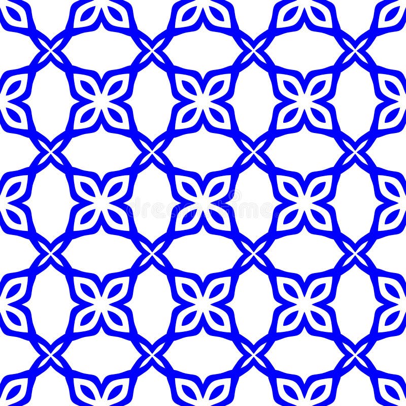Безшовная флористическая monochrome картина сделанная из абстрактных цветков Предпосылка белизны и сини военно-морского флота гра иллюстрация вектора Безшовная флористическая monochrome картина сделанная из абстрактных цветков Предпосылка белизны и сини военно-морского флота гра иллюстрация вектора