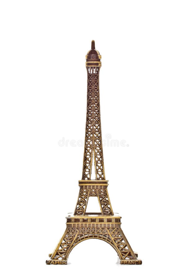 белизна башни eiffel 2 предпосылок модельная стоковые изображения