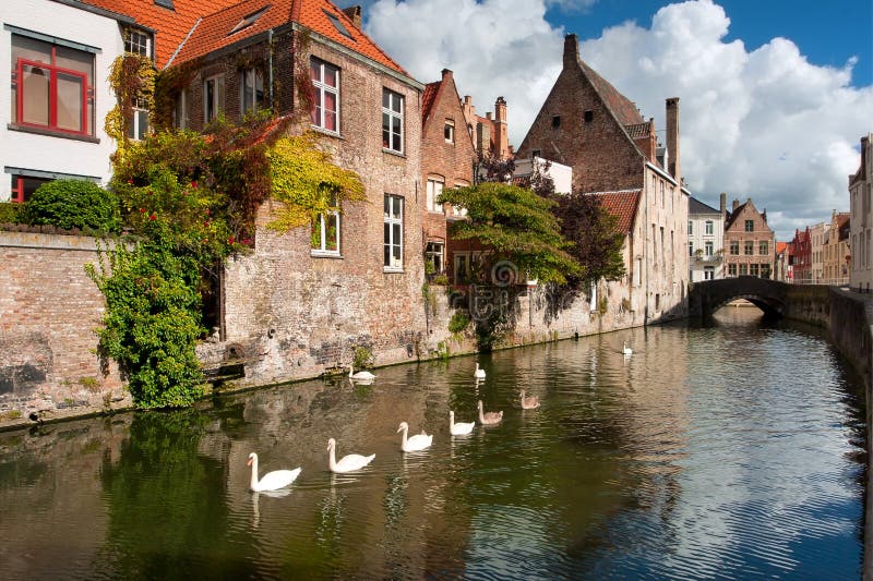 Бельгия, Brugge. стоковые фотографии rf Бельгия, Brugge. стоковые фотографии rf