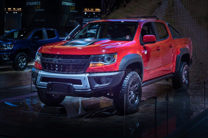 Бизон 2019 Chevy Колорадо ZR2 стоковые фото Бизон 2019 Chevy Колорадо ZR2 стоковые фото