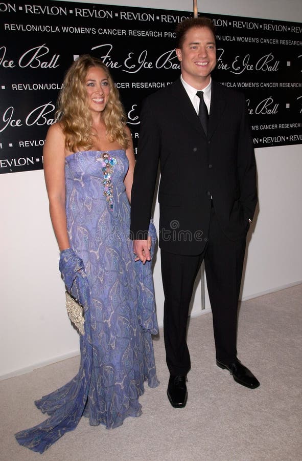 Actor BRENDAN FRASER & wife at the 10th Annual Fire & Ice Ball in Beverly Hills. The event raised money for the Revlon/UCLA Women's Cancer Research Fund. 11DEC2000. Paul Smith / Featureflash. Actor BRENDAN FRASER & wife at the 10th Annual Fire & Ice Ball in Beverly Hills. The event raised money for the Revlon/UCLA Women's Cancer Research Fund. 11DEC2000. Paul Smith / Featureflash