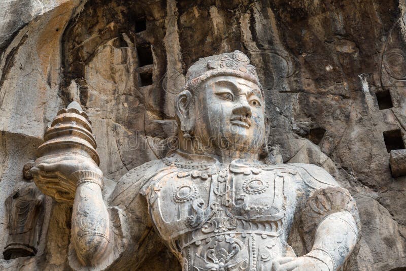 Буддийские скульптуры в Fengxiangsi выдалбливают, Лоян, Китай стоковое изображение Буддийские скульптуры в Fengxiangsi выдалбливают, Лоян, Китай стоковое изображение