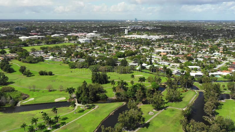 В результате снимок поля для гольфа orangebrook голливуда, штат флорида