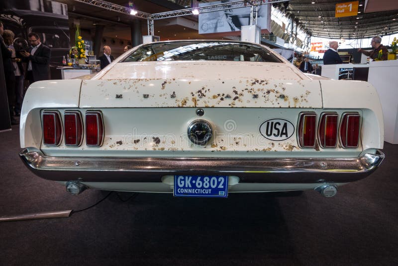 Вариант Ford Мustang высокой эффективности, босс 429, 1969 стоковое фото