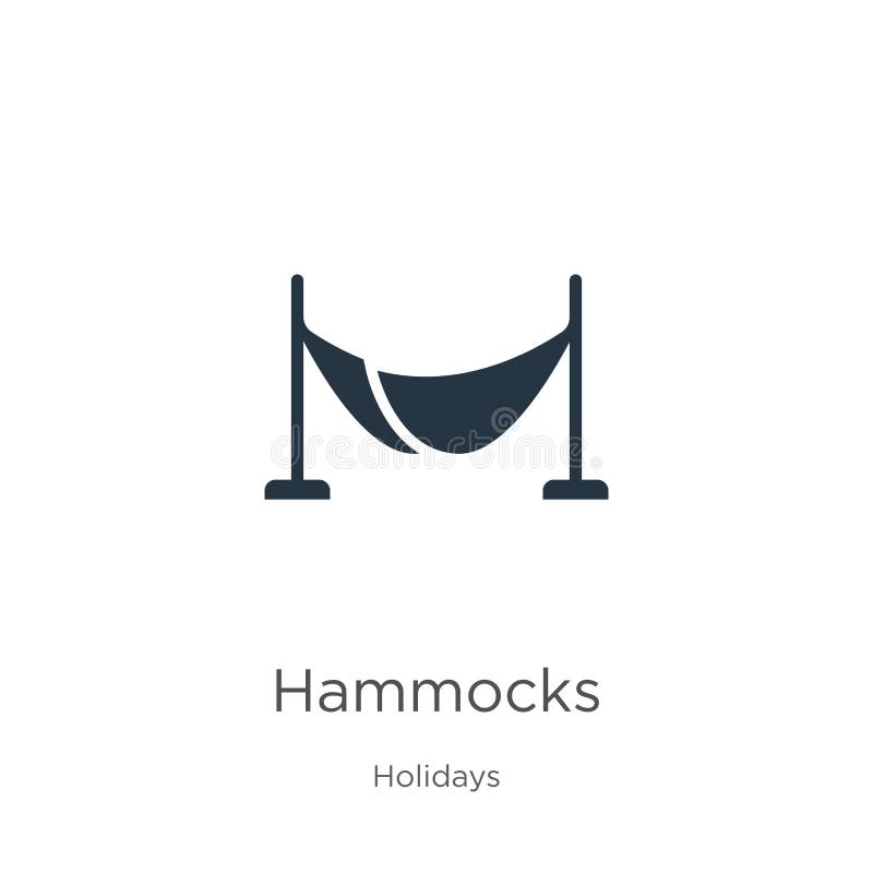 Вектор значка Hammocks Из коллекции праздников, изолированных на белом фоне, выделен трендный плоский значок гамаков Векторная ил иллюстрация штока Вектор значка Hammocks Из коллекции праздников, изолированных на белом фоне, выделен трендный плоский значок гамаков Векторная ил иллюстрация штока