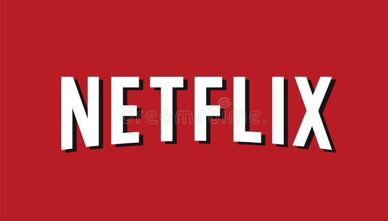 Вектор логотипа Netflix редакционный иллюстрация вектора Вектор логотипа Netflix редакционный иллюстрация вектора