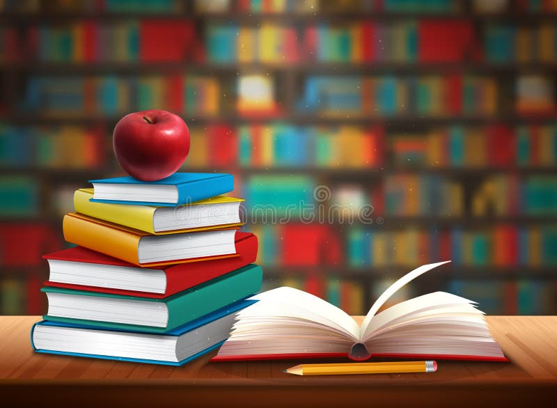 Вернуться к фону школы иллюстрация вектора
