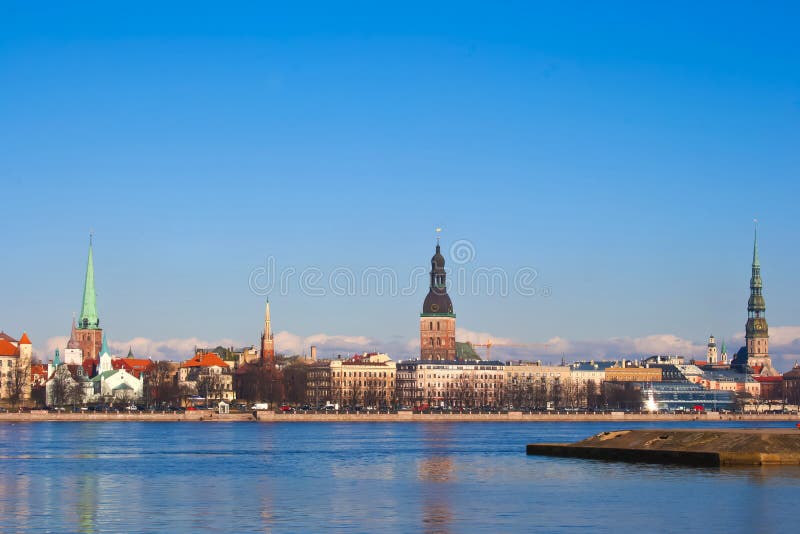 взгляд latvia старый riga стоковые изображения взгляд latvia старый riga стоковые изображения