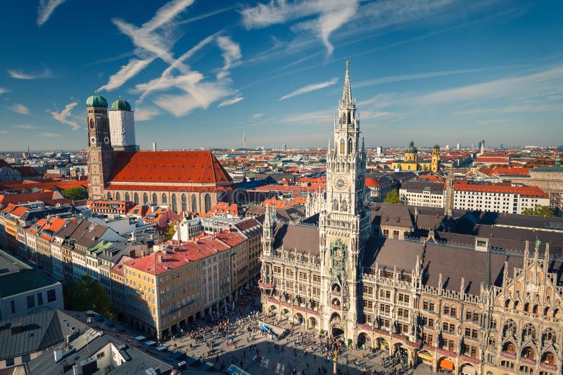 Вид с воздуха Munchen стоковое фото Вид с воздуха Munchen стоковое фото