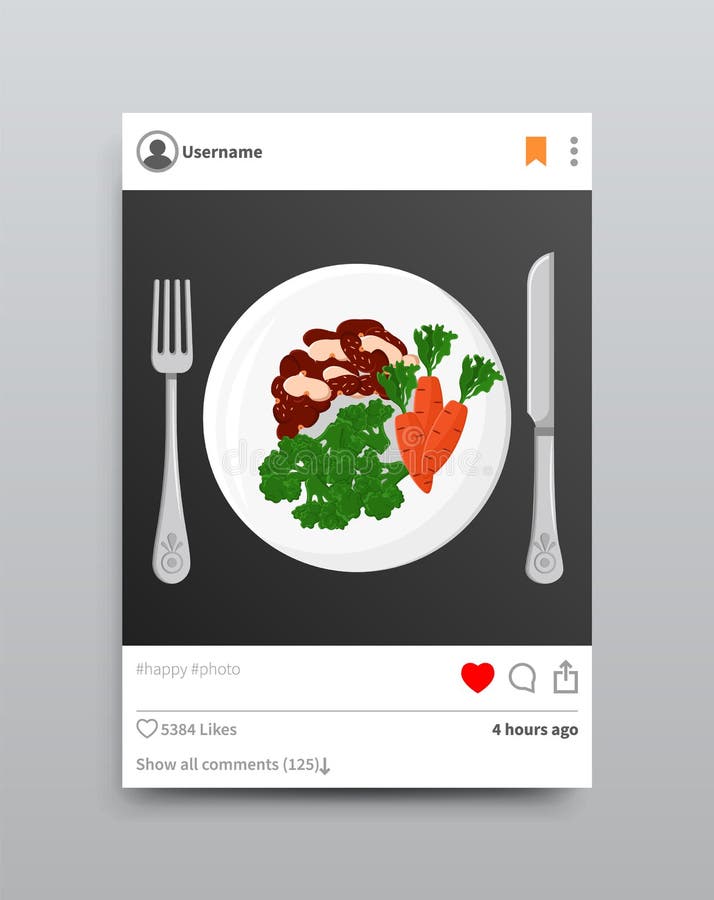 Вилка плиты и иллюстрация вектора Instagram ножа бесплатная иллюстрация Вилка плиты и иллюстрация вектора Instagram ножа бесплатная иллюстрация