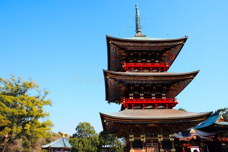 Висок Naritasan Shinshoji стоковые фото Висок Naritasan Shinshoji стоковые фото